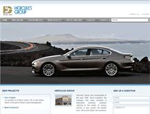 Tablet Screenshot of herculesuae.com
